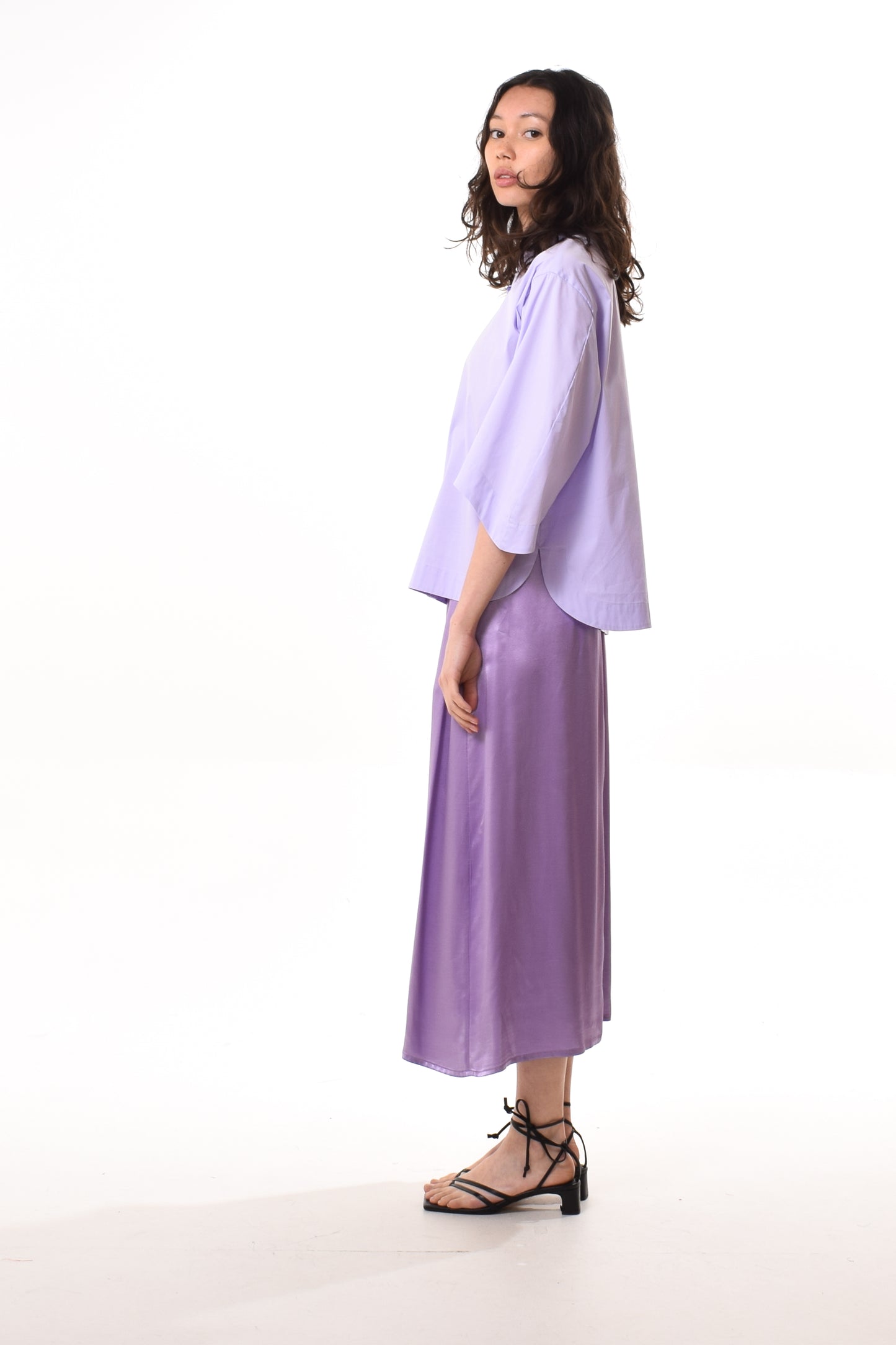 Alyza blouse in Light Purple