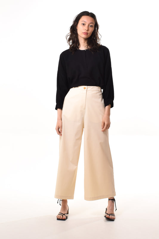 May trousers in Creme