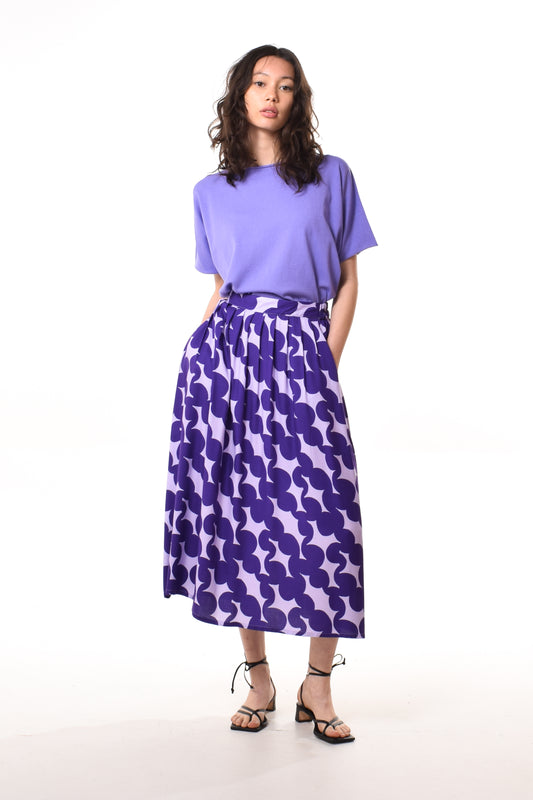 Vitalis skirt in Lila-Purple