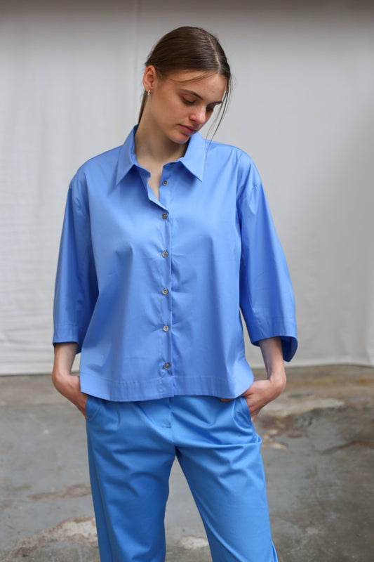 Alyza blouse in Cloudy