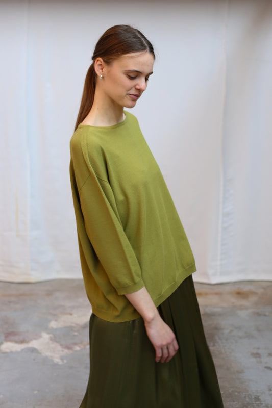 Norberta pullover in Army