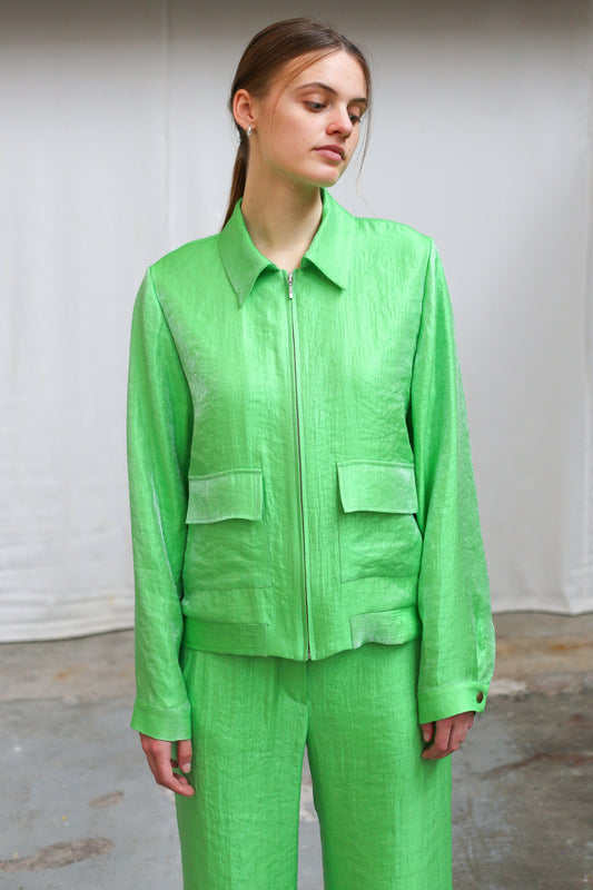 Vanessa jacket in Fluo Green